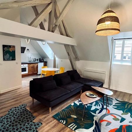 Rhizhome - Coeur De Ville, Appartement Spacieux Auxerre Exterior foto